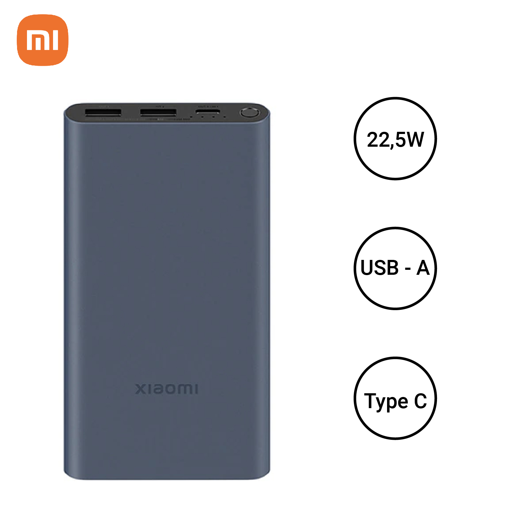 Pin sạc dự phòng Xiaomi 10000mAh – Xiaomi Tiền Giang
